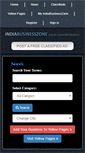 Mobile Screenshot of indiabusinesszone.com