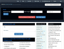 Tablet Screenshot of indiabusinesszone.com
